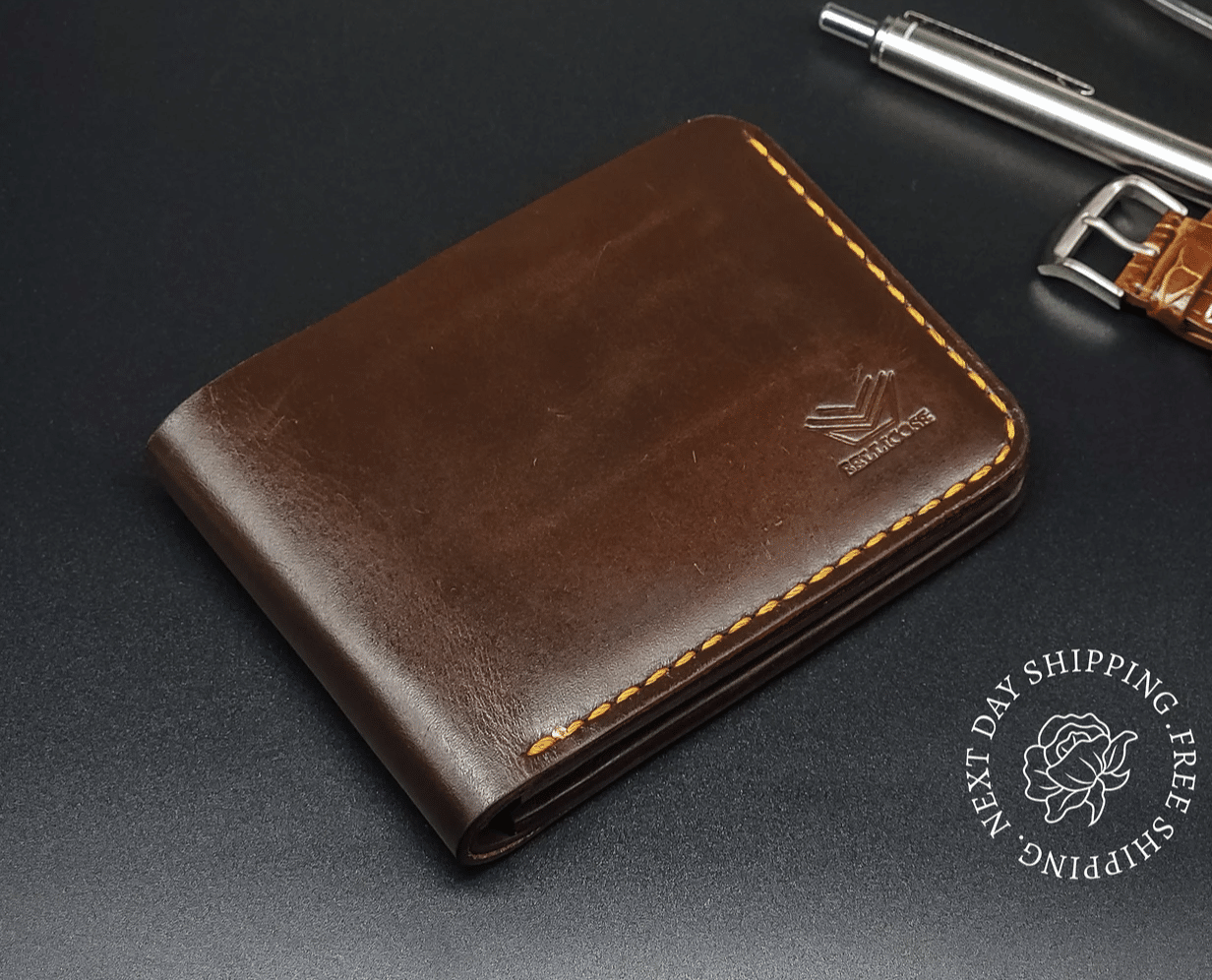 Personalized Leather Wallet gift